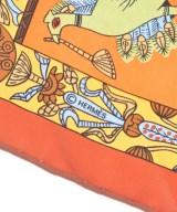 HERMES（エルメス）バンダナ・スカーフ オレンジ サイズ:45 レディース/2200612480070