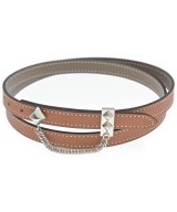 HERMES（エルメス）ベルト グレー サイズ:75 レディース/2200629152113