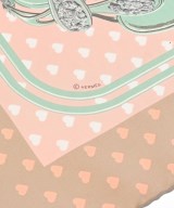 HERMES（エルメス）バンダナ・スカーフ ピンク サイズ:45 レディース/2200629563032