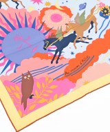 HERMES（エルメス）バンダナ・スカーフ その他（柄物・カラフル） サイズ:70 レディース/2200629896079