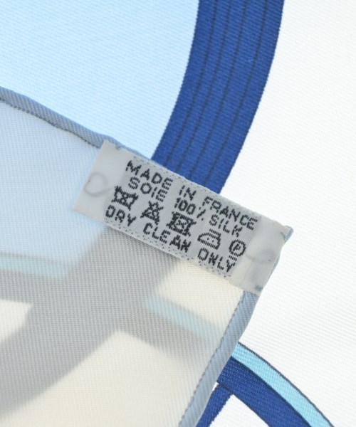 HERMES（エルメス）バンダナ・スカーフ 白 サイズ:90 レディース/2200629896093