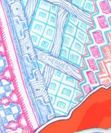 HERMES（エルメス）バンダナ・スカーフ 赤 サイズ:90 レディース/2200629896109