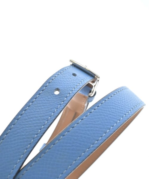 HERMES（エルメス）ベルト 青 サイズ:75 レディース/2200629896147