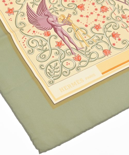 HERMES（エルメス）バンダナ・スカーフ 緑 サイズ:90 レディース/2200619171230