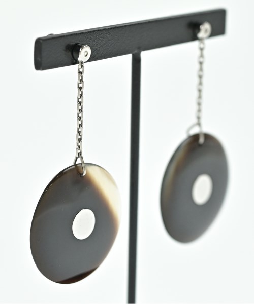 HERMES（エルメス）ピアス 茶 サイズ:- レディース/2200631355151