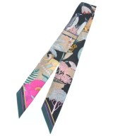 HERMES（エルメス）バンダナ・スカーフ 黒 サイズ:- レディース/2200628213563