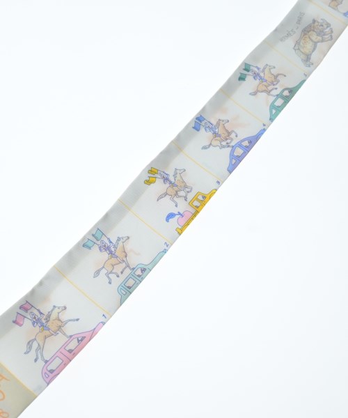 HERMES（エルメス）バンダナ・スカーフ 白 サイズ:- レディース/2200628213587