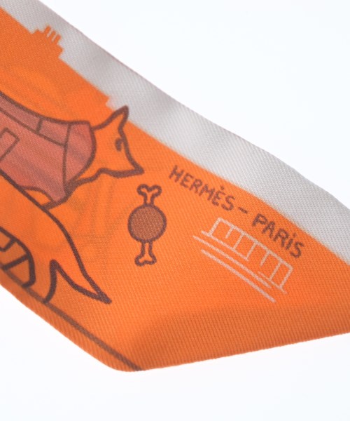 HERMES（エルメス）バンダナ・スカーフ オレンジ サイズ:- レディース/2200628213594