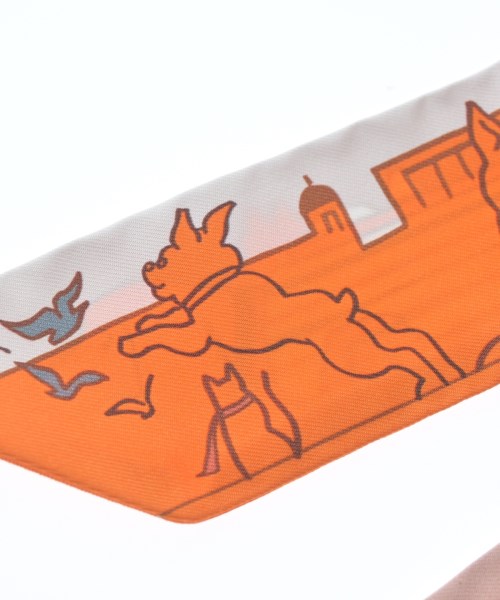 HERMES（エルメス）バンダナ・スカーフ オレンジ サイズ:- レディース/2200628213594