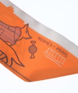 HERMES（エルメス）バンダナ・スカーフ オレンジ サイズ:- レディース/2200628213594