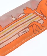 HERMES（エルメス）バンダナ・スカーフ オレンジ サイズ:- レディース/2200628213594