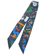 HERMES（エルメス）バンダナ・スカーフ 紺 サイズ:- レディース/2200628213617