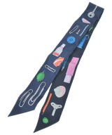 HERMES（エルメス）バンダナ・スカーフ 紺 サイズ:- レディース/2200628213624