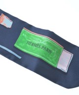 HERMES（エルメス）バンダナ・スカーフ 紺 サイズ:- レディース/2200628213624