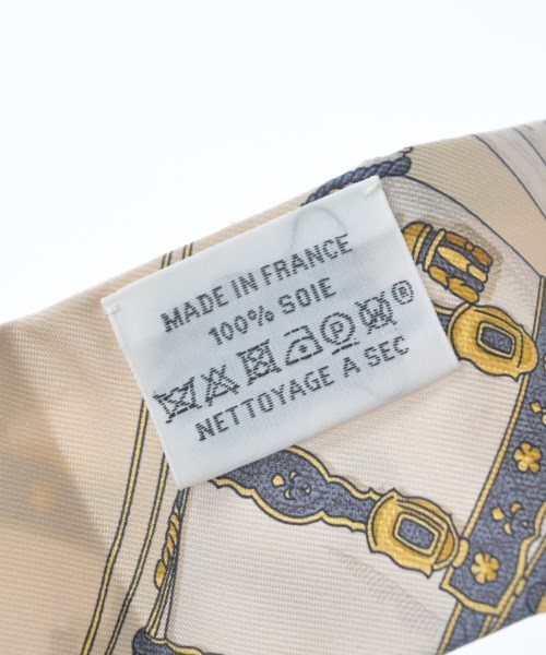 HERMES（エルメス）バンダナ・スカーフ ベージュ サイズ:- レディース/2200628213631