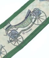 HERMES（エルメス）バンダナ・スカーフ 緑 サイズ:- レディース/2200628213648