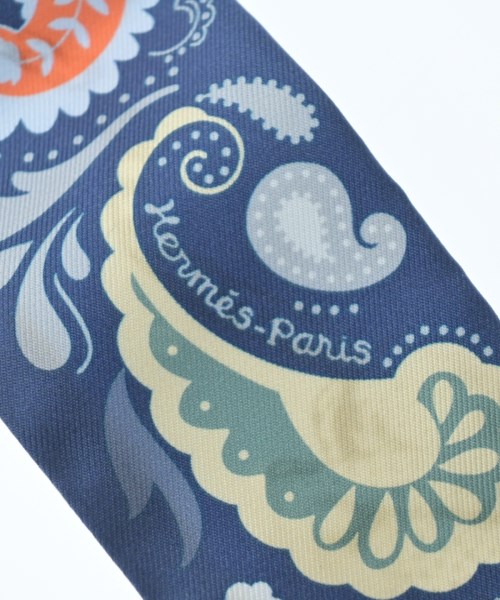 HERMES（エルメス）バンダナ・スカーフ 紺 サイズ:- レディース/2200628213655