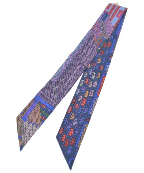 HERMES(エルメス)バンダナ・スカーフ 青 サイズ:-/2200628213662