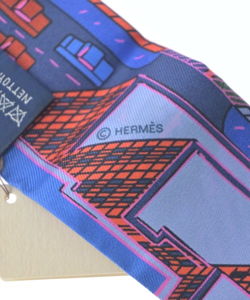 HERMES（エルメス）バンダナ・スカーフ 青 サイズ:- レディース/2200628213662