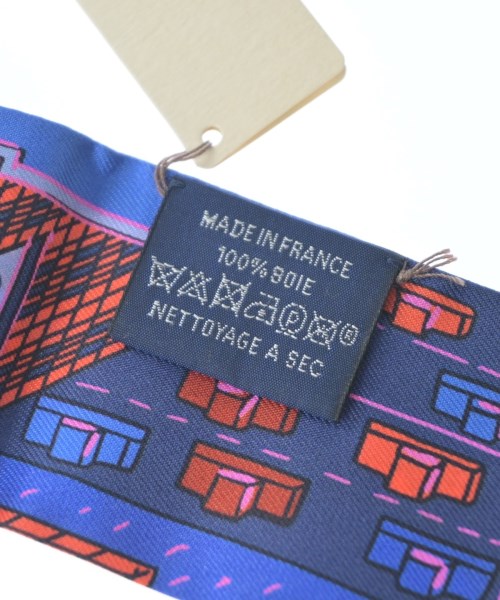 HERMES（エルメス）バンダナ・スカーフ 青 サイズ:- レディース/2200628213662