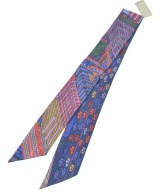 HERMES（エルメス）バンダナ・スカーフ 青 サイズ:- レディース/2200628213662
