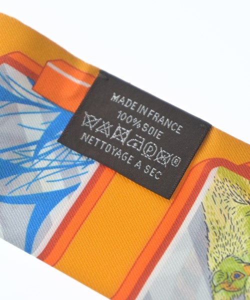 HERMES（エルメス）バンダナ・スカーフ オレンジ サイズ:- レディース/2200628213686