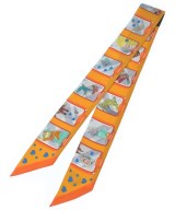 HERMES（エルメス）バンダナ・スカーフ オレンジ サイズ:- レディース/2200628213686