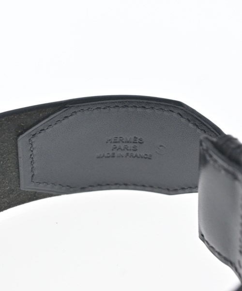 HERMES（エルメス）ブレスレット・バングル 黒 サイズ:- レディース/2200633404086