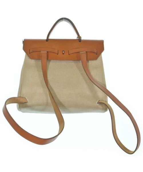 HERMES（エルメス）バックパック・リュック ベージュ サイズ:- レディース/2200633429324