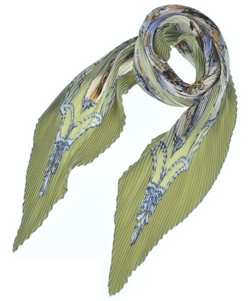 HERMES（エルメス）バンダナ・スカーフ 緑 サイズ:- レディース/2200633429430