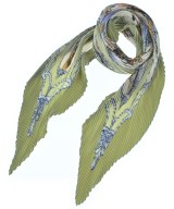 HERMES（エルメス）バンダナ・スカーフ 緑 サイズ:- レディース/2200633429430