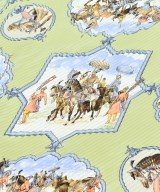 HERMES（エルメス）バンダナ・スカーフ 緑 サイズ:- レディース/2200633429430