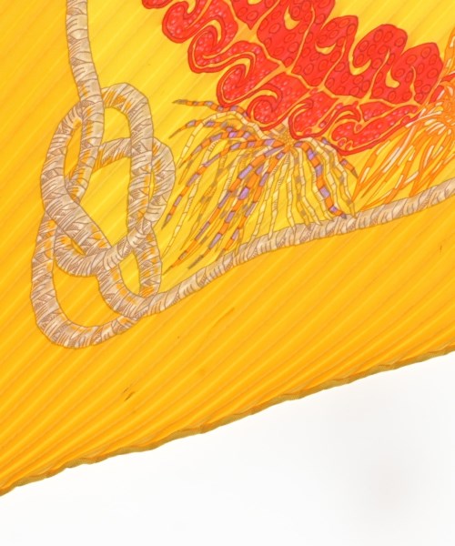 HERMES（エルメス）バンダナ・スカーフ 黄 サイズ:- レディース/2200633429454