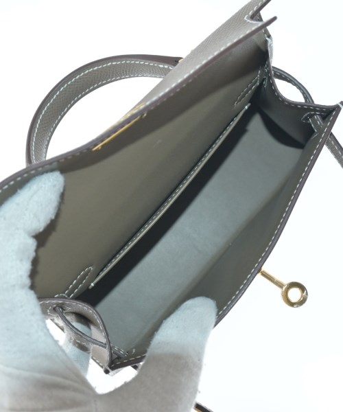 HERMES（エルメス）ハンドバッグ グレー サイズ:- レディース/2200633589011