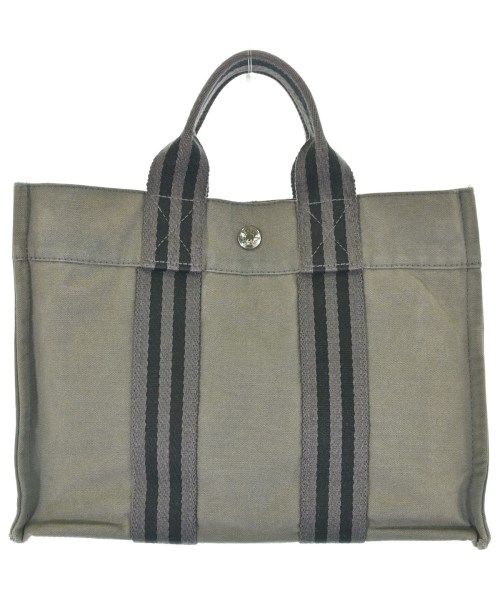 HERMES（エルメス）トートバッグ グレー サイズ:- レディース/2200633349035