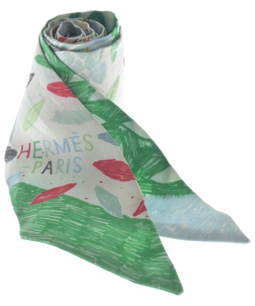 HERMES（エルメス）バンダナ・スカーフ 白 サイズ:- レディース/2200609757314