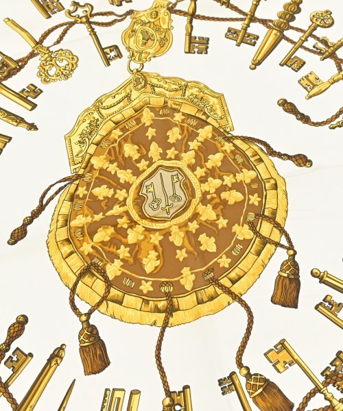 HERMES（エルメス）バンダナ・スカーフ 黄 サイズ:- レディース/2200609812860