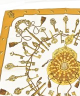 HERMES（エルメス）バンダナ・スカーフ 黄 サイズ:- レディース/2200609812860