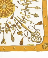 HERMES（エルメス）バンダナ・スカーフ 黄 サイズ:- レディース/2200609812860