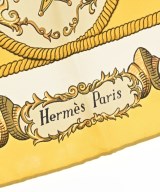 HERMES（エルメス）バンダナ・スカーフ 黄 サイズ:- レディース/2200609812877