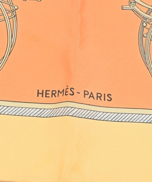HERMES（エルメス）バンダナ・スカーフ オレンジ サイズ:- レディース/2200609812884
