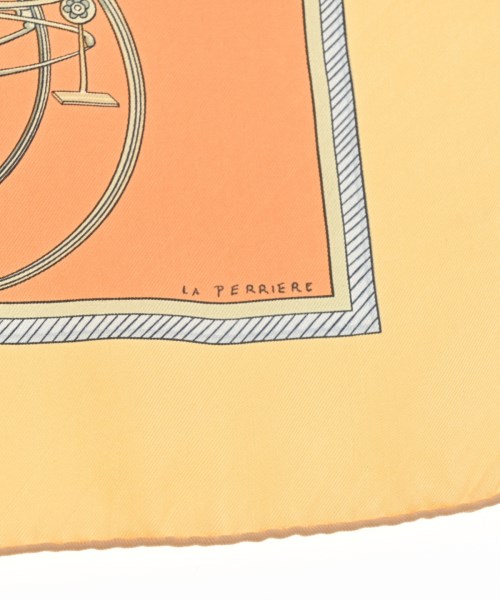 HERMES（エルメス）バンダナ・スカーフ オレンジ サイズ:- レディース/2200609812884