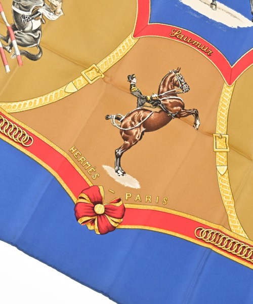 HERMES（エルメス）バンダナ・スカーフ 茶 サイズ:- レディース/2200609813058