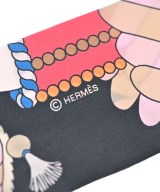 HERMES（エルメス）バンダナ・スカーフ 黒 サイズ:- レディース/2200612271029
