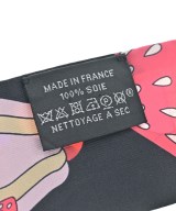 HERMES（エルメス）バンダナ・スカーフ 黒 サイズ:- レディース/2200612271029