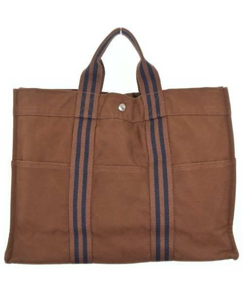 HERMES（エルメス）トートバッグ 茶 サイズ:MM レディース/2200612287235