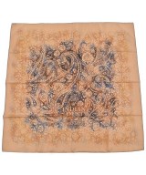 HERMES（エルメス）バンダナ・スカーフ ベージュ サイズ:90 レディース/2200612287624