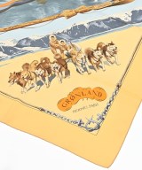HERMES（エルメス）バンダナ・スカーフ 黄 サイズ:90 レディース/2200612287662