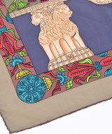 HERMES（エルメス）バンダナ・スカーフ グレー サイズ:90 レディース/2200612287679