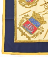 HERMES（エルメス）バンダナ・スカーフ 黄 サイズ:90 レディース/2200612287686